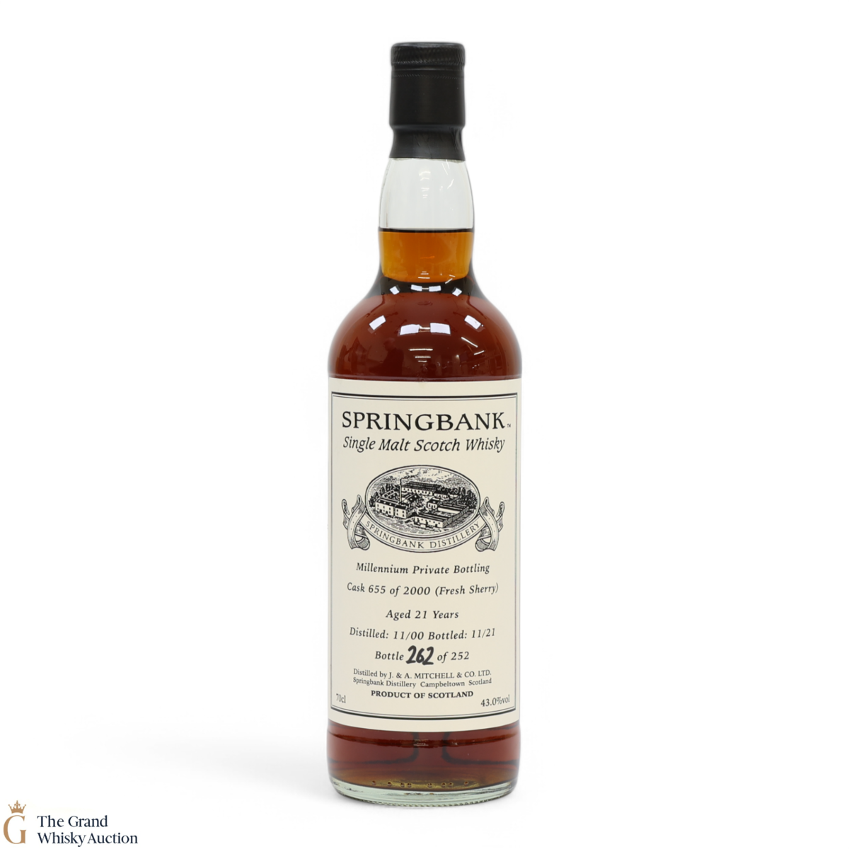 Springbank - 21 Year Old 2000 - Millennium Private Bottling 