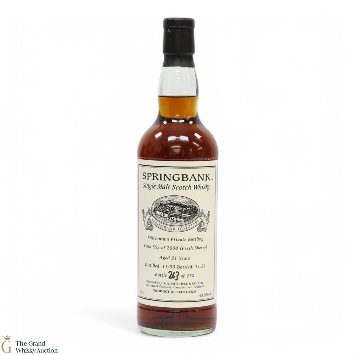 Springbank - 21 Year Old 2000 - Millennium Private Bottling 
