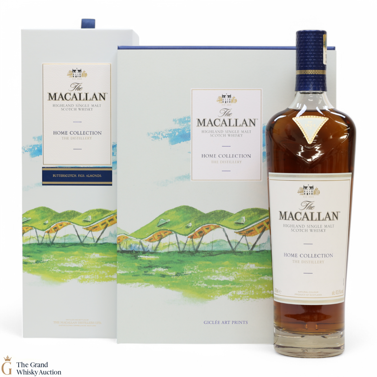 Macallan - Home Collection - The Distillery (1x70cl) & Giclee Art Prints