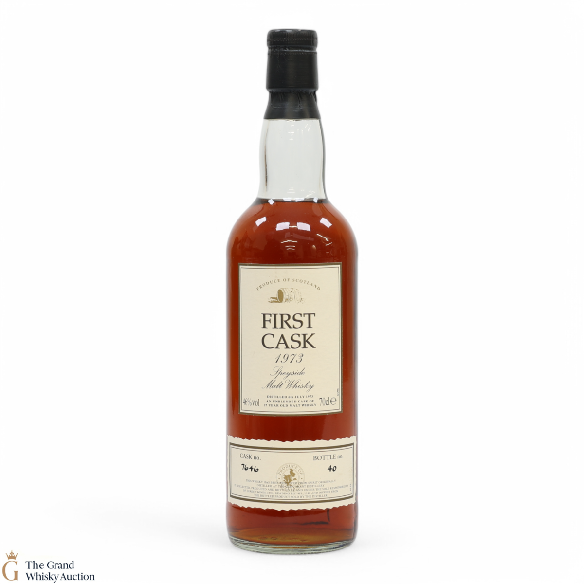 Glen Grant - 27 Year Old 1973 - First Cask #7646