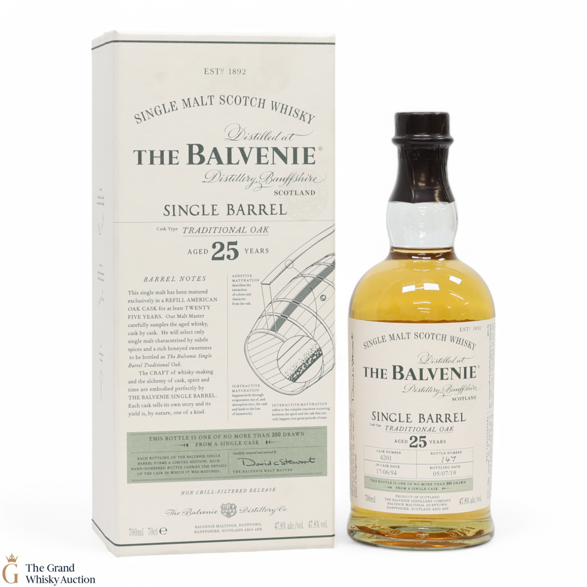 Balvenie - 25 Year Old 1994 - Single Barrel #4201