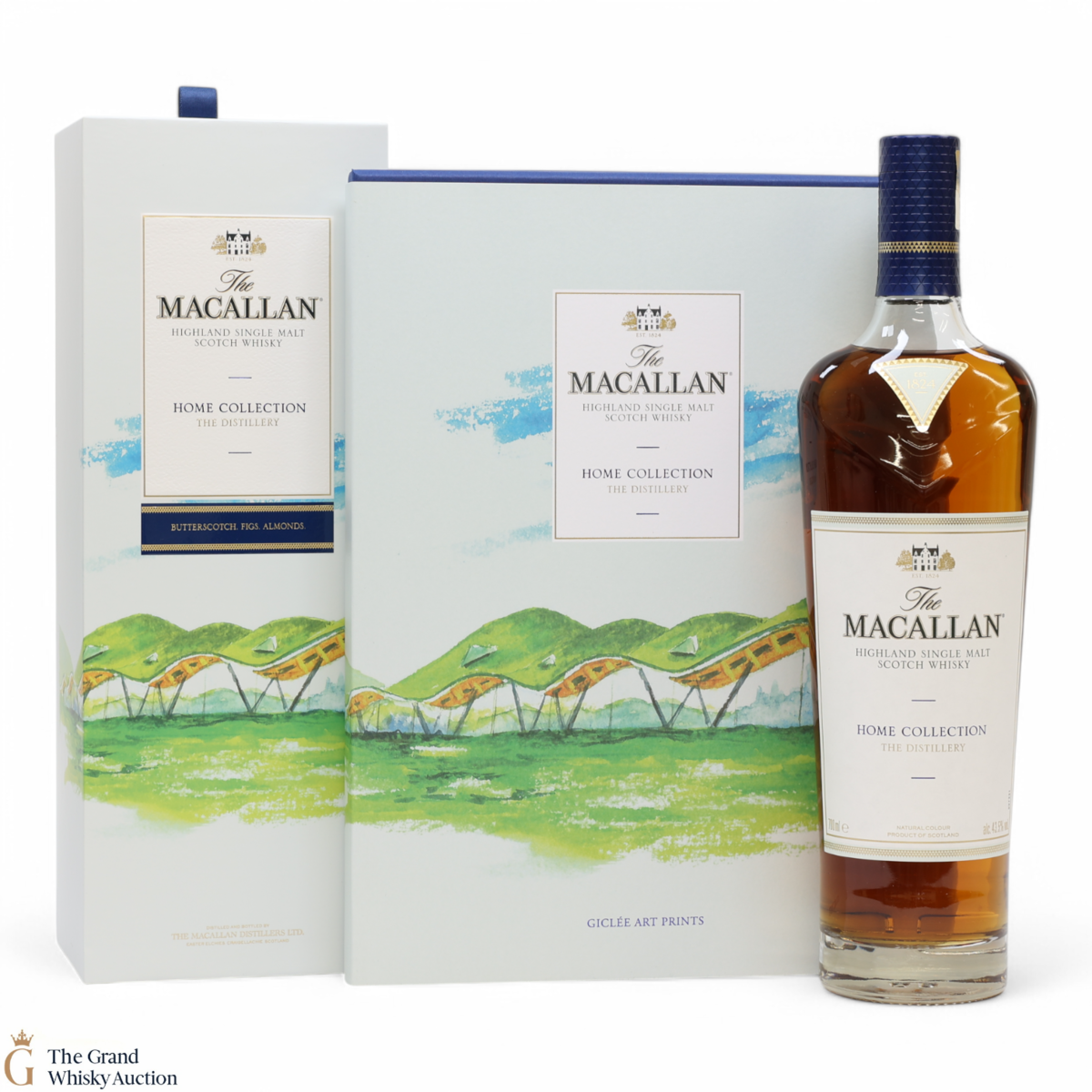 Macallan - Home Collection - The Distillery (1x70cl) & Giclee Art Prints