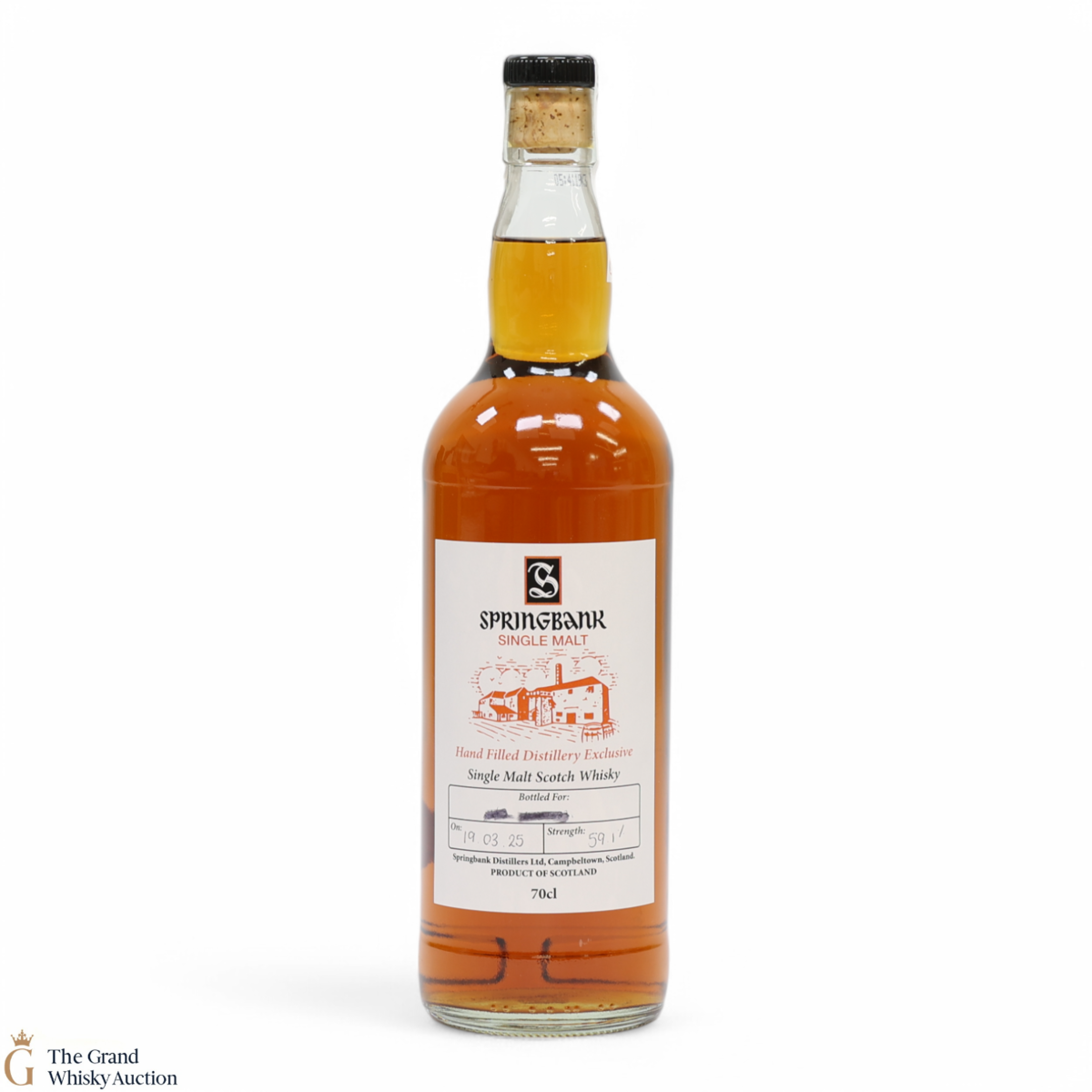 Springbank - 2025 Handfilled Distillery Exclusive 59.1%