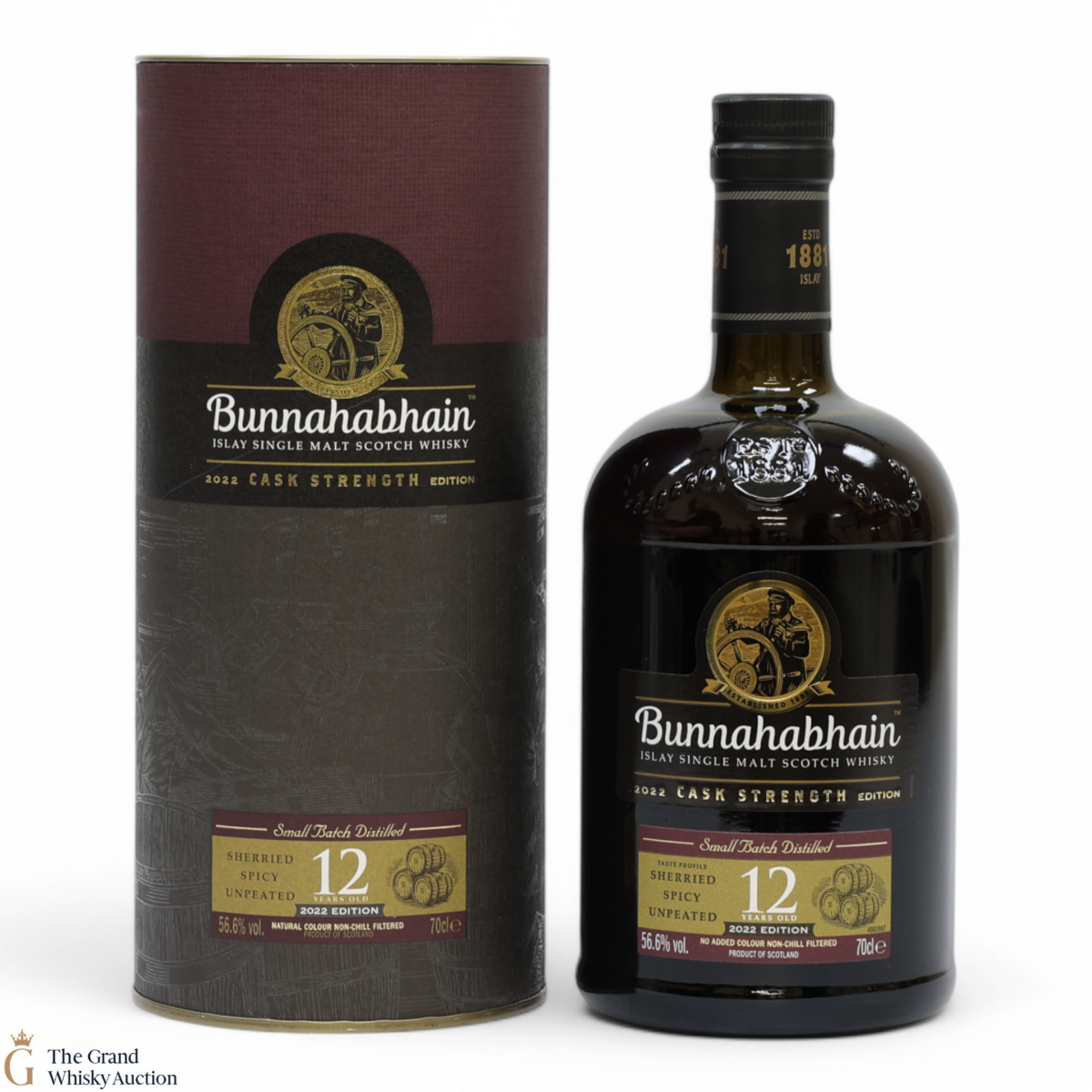 Bunnahabhain - 12 Year Old 2022 - Small Batch Cask Strength 56.6%
