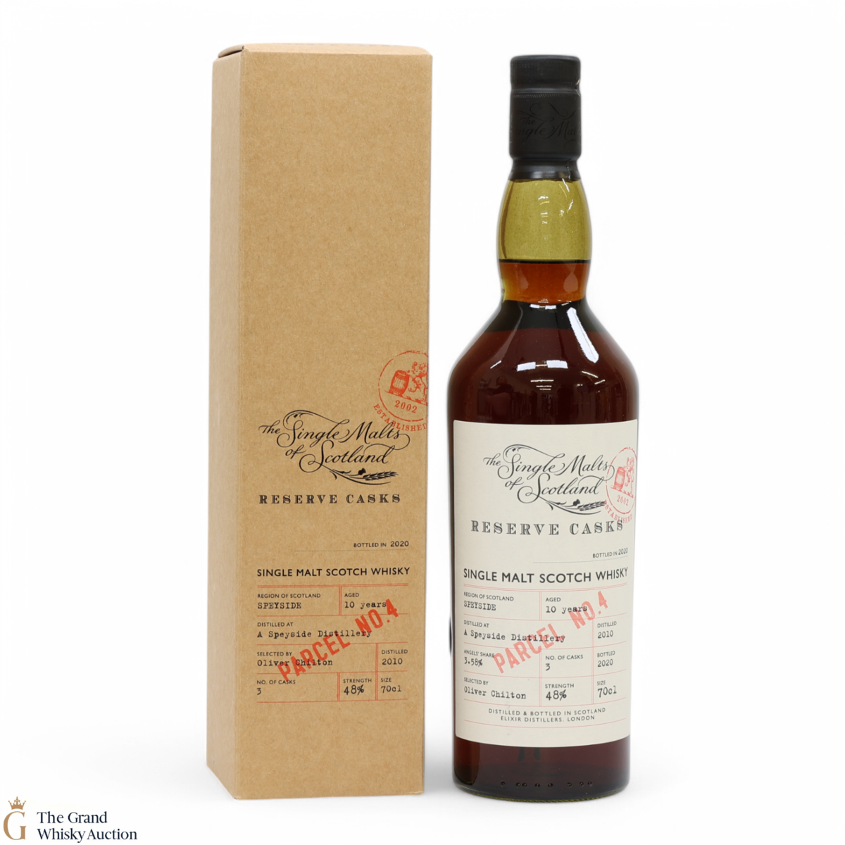 Speyside - 10 Year Old 2010 - Reserve Casks Parcel No. 4