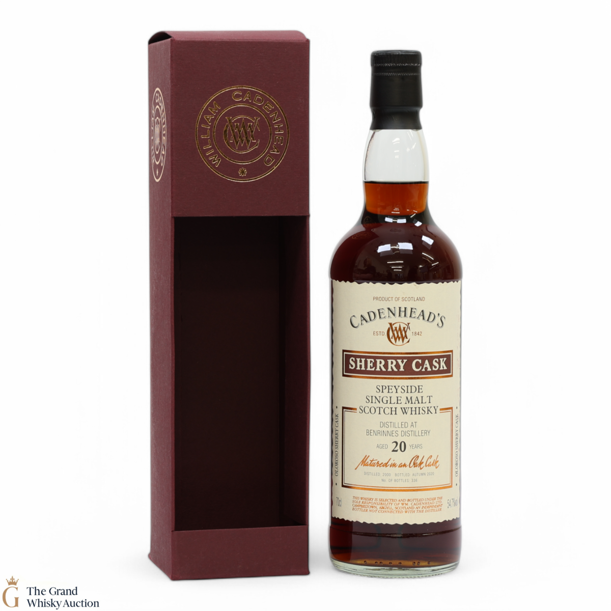 Benrinnes - 20 Year Old 2000 - Sherry Cask - Cadenhead's 