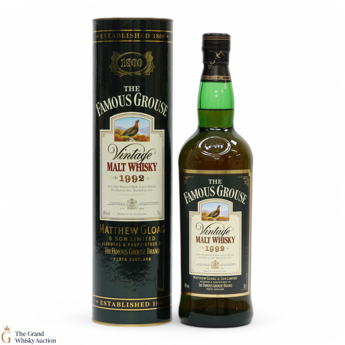Famous Grouse - 1992 Vintage Matthew Gloag