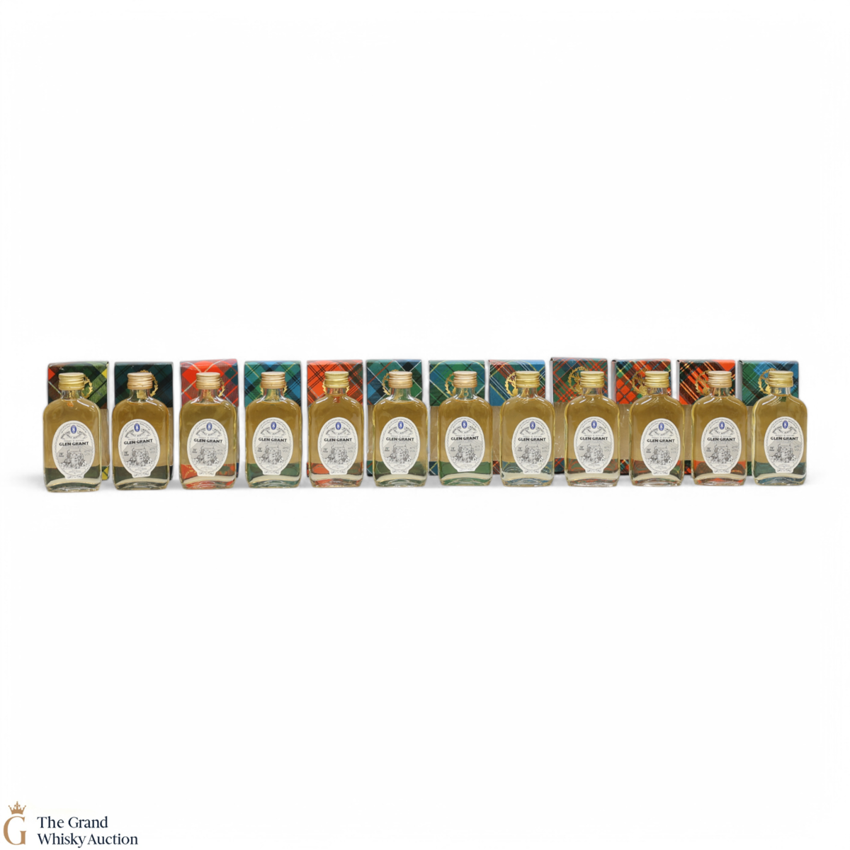 Glen Grant - 8 Year Old - 70 Proof - Gordon & MacPhail (12 x minis)