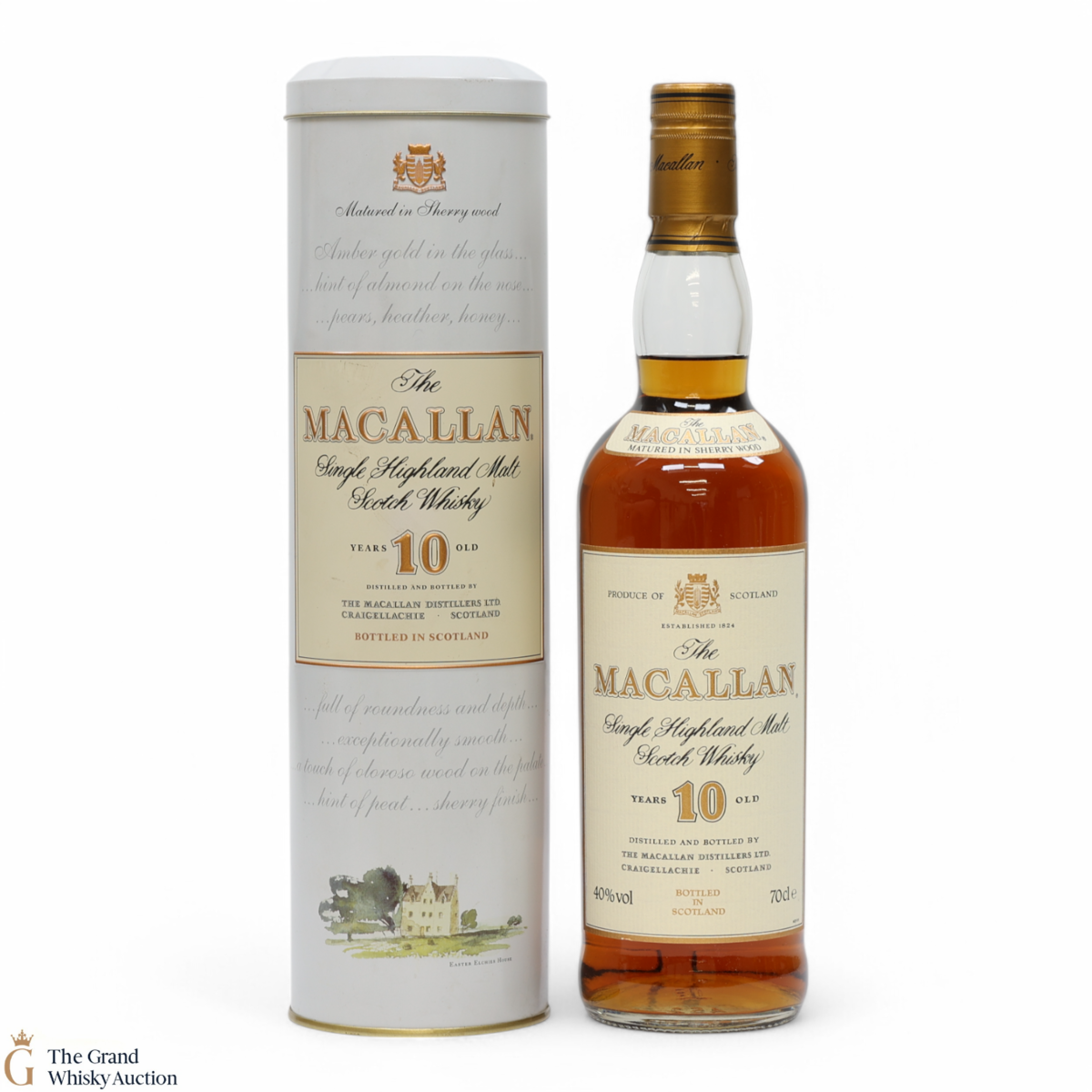 Macallan - 10 Year Old - Tin (1990's)