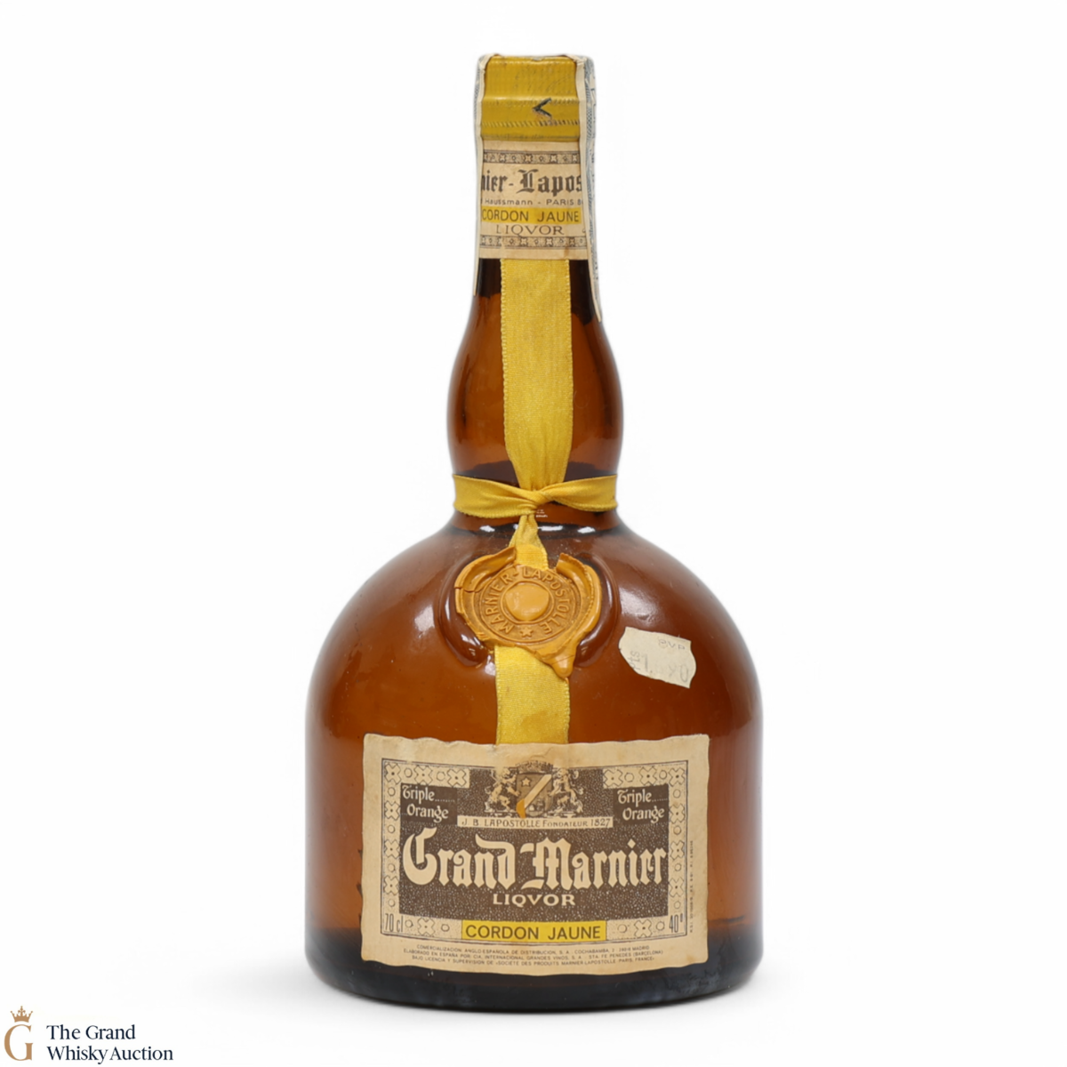 Grand Marnier - Cordon Jaune Liqueur 1970s