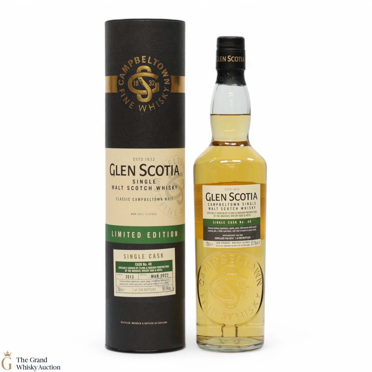 Glen Scotia - 2013 Single Cask #49 - The Ardshiel Whisky Bar & Hotel Limited Edition