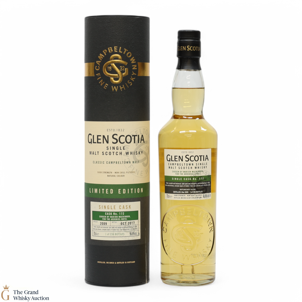 Glen Scotia - 2009 Single Cask #172 - Ardshiel Hotel Limited Edition Limited Edition