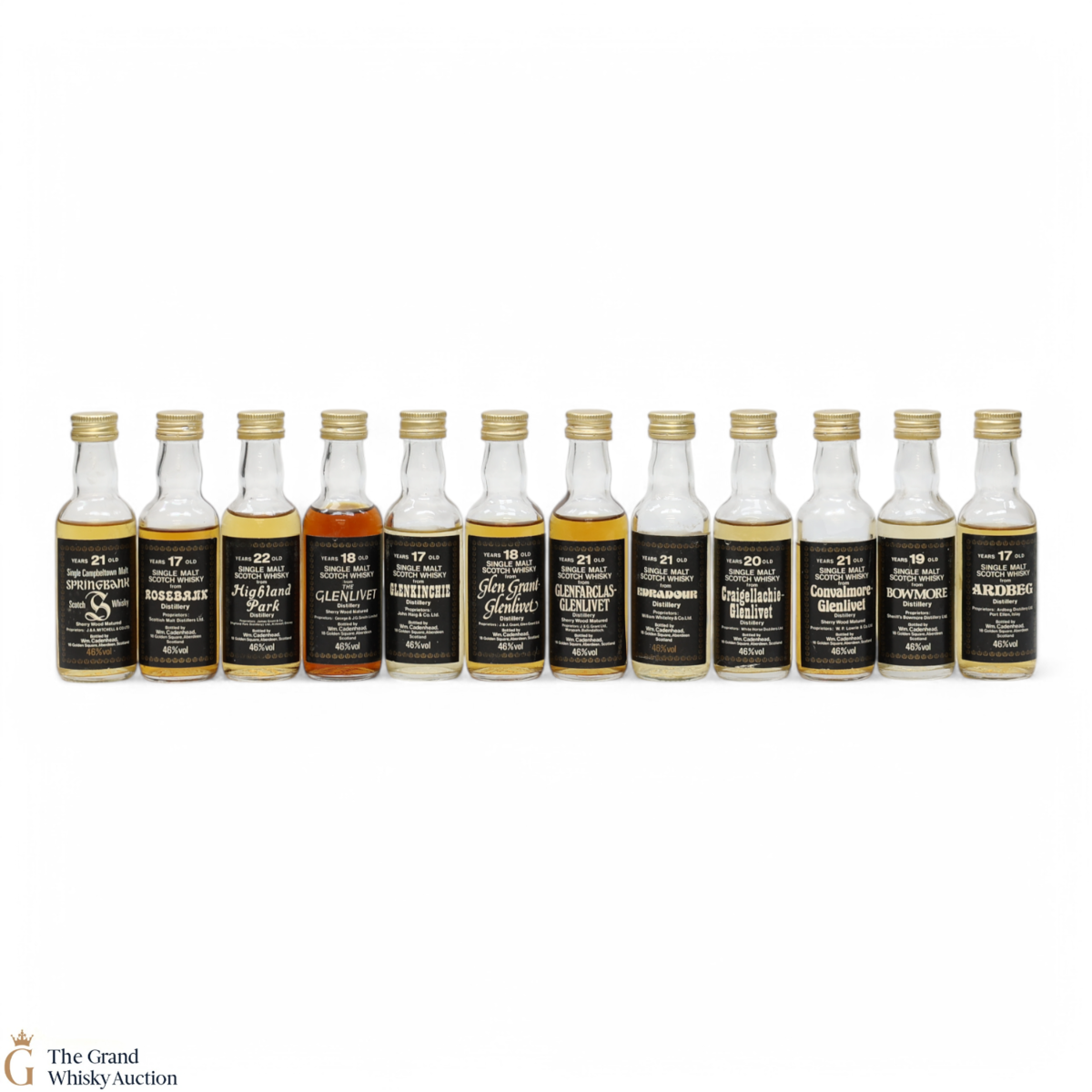 Cadenhead's - Assorted Miniatures (12 x 5cl)