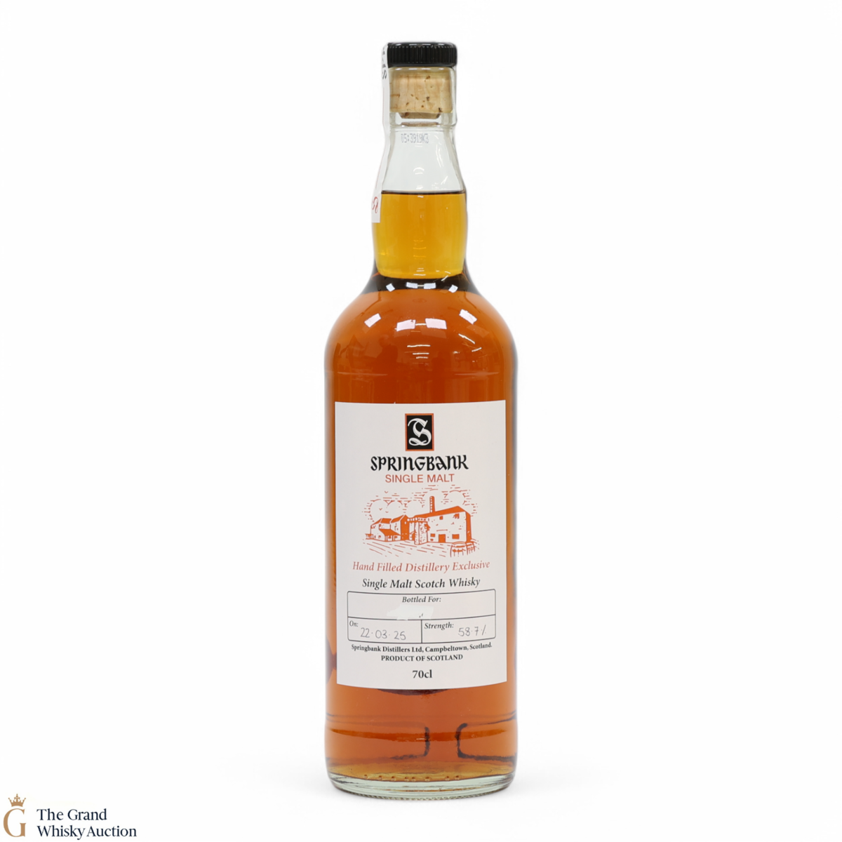 Springbank - Hand Filled Distillery Exclusive 2025 58.7%