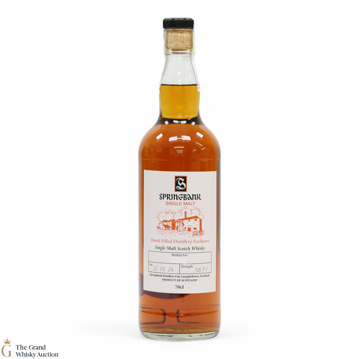 Springbank - Hand Filled Distillery Exclusive 2025 58.7%