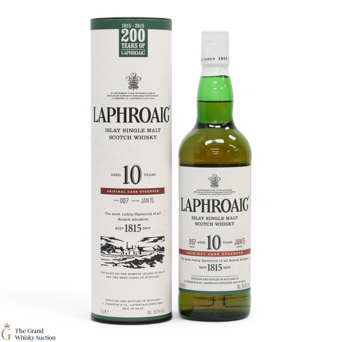 Laphroaig - 10 Year Old - Original Cask Strength Batch #007