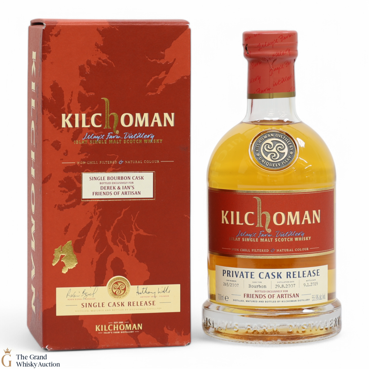 Kilchoman - 2007 Single Bourbon Cask #265/2007 - Friends Of Artisan