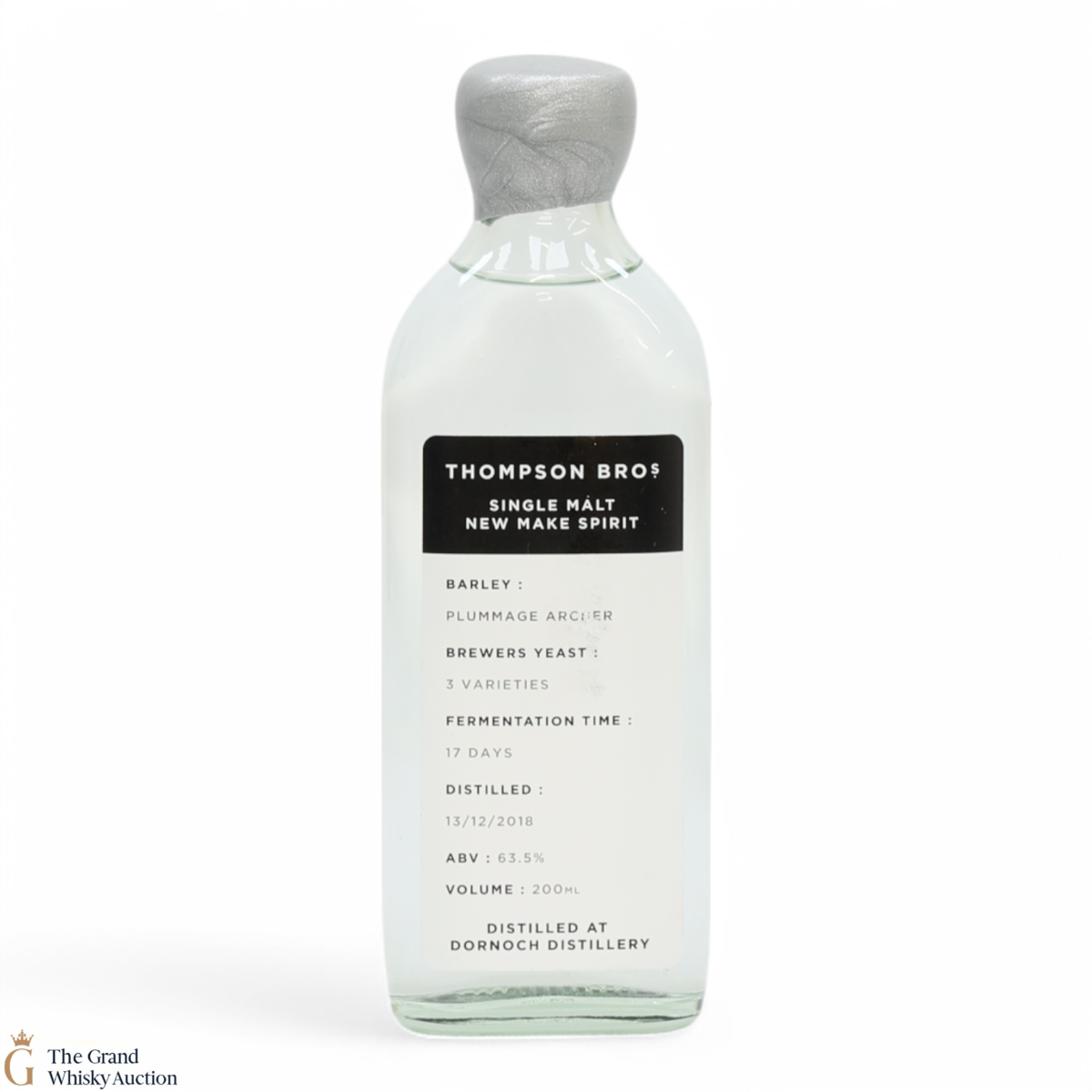 Dornoch - New Make Spirit 2018 - Thompson Bros (20cl)