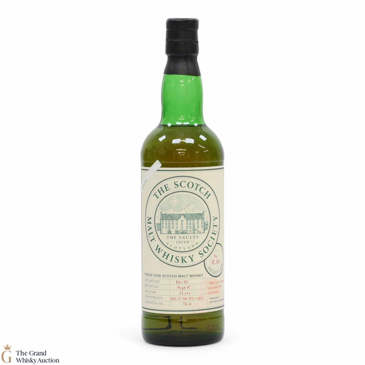 Tamdhu - 11 Year Old 1985 - SMWS 8.16 - Rich Tea Biscuits, Caramel And Warming