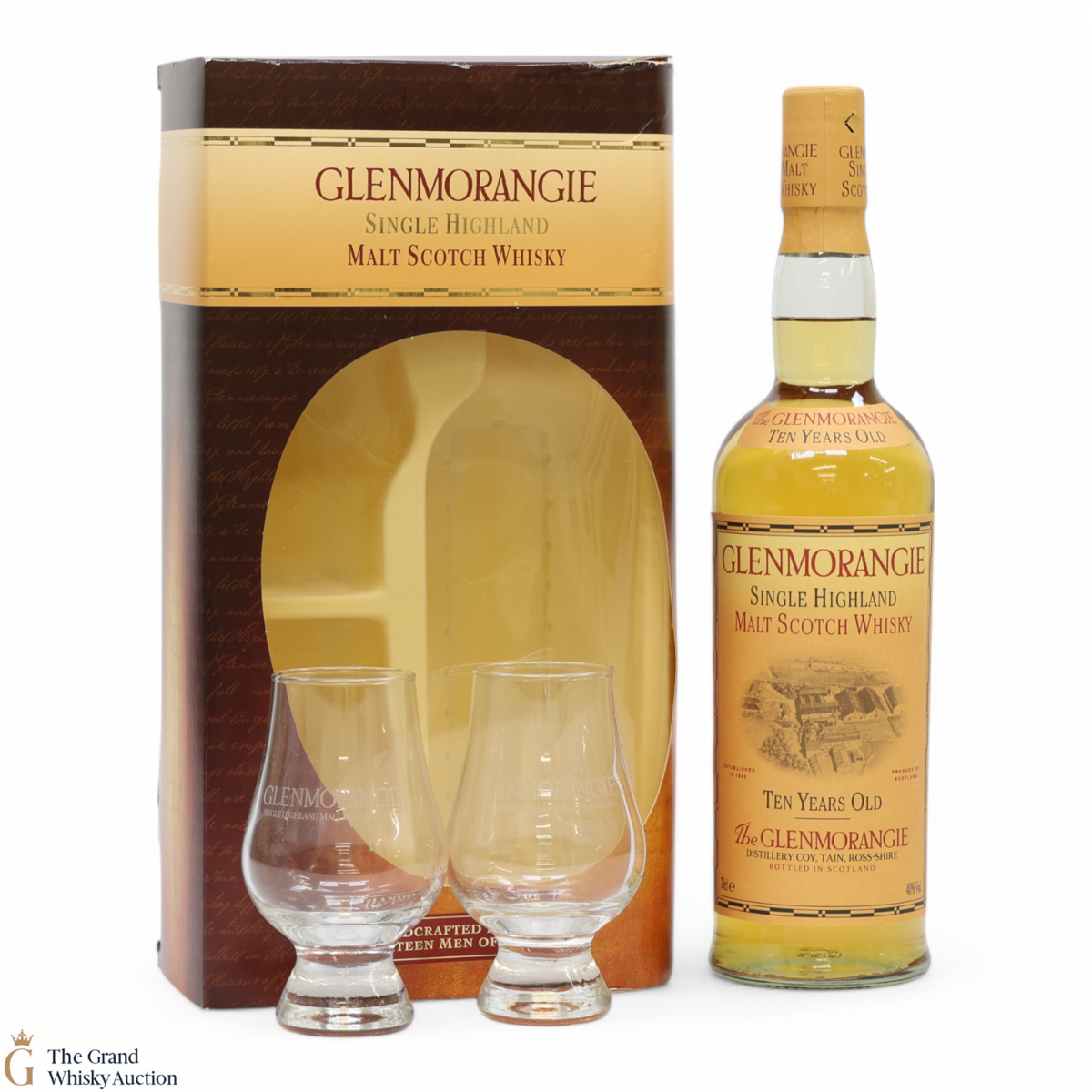 Glenmorangie - 10 Year Old - The Original - Glasses Gift Set