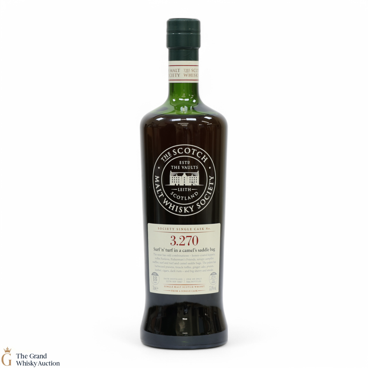 Bowmore - 18 Year Old 1997 - SMWS 3.270 - Surf 'N' Turf In A Camel's Saddle Bag