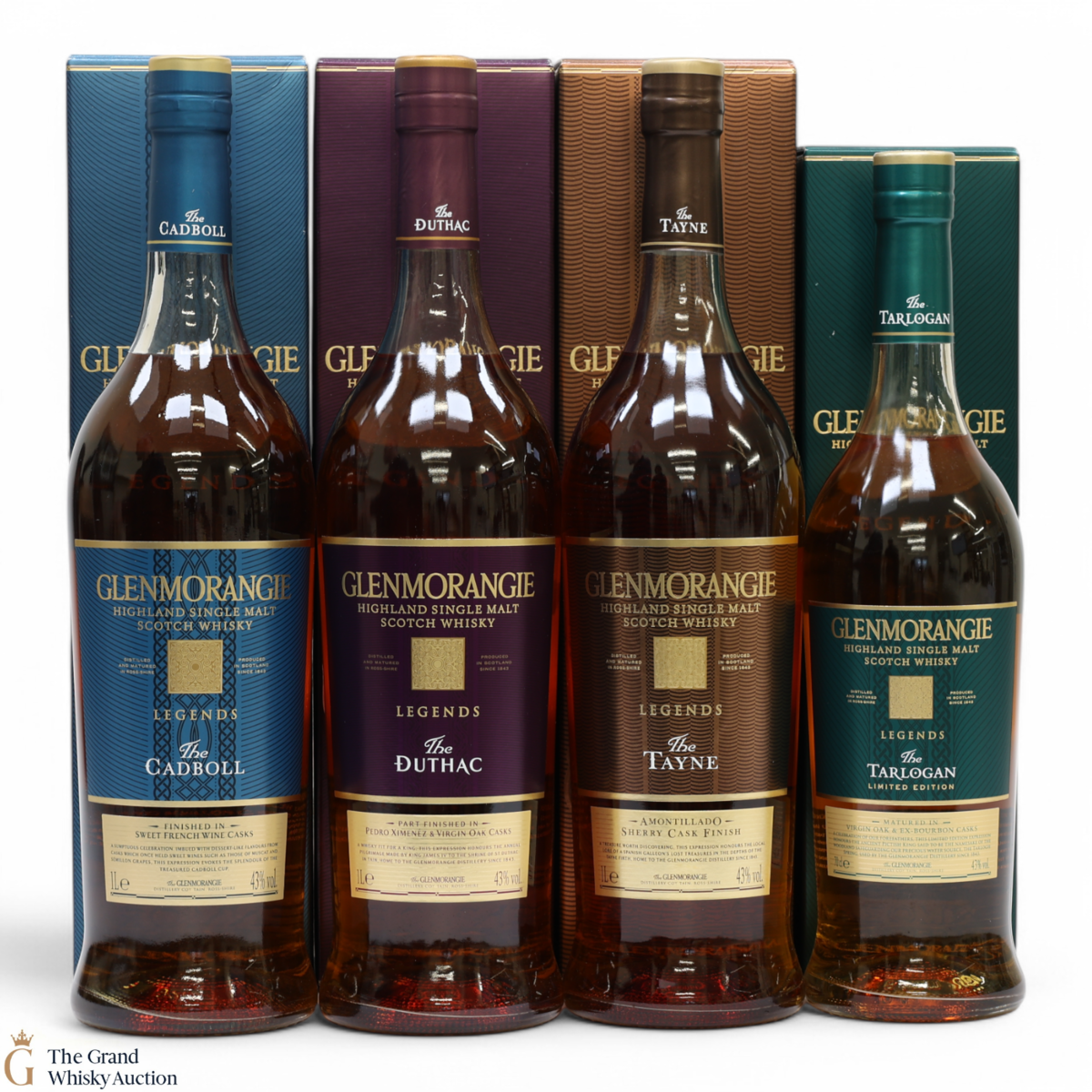 Glenmorangie - Legends (3x1L & 1x70cl)