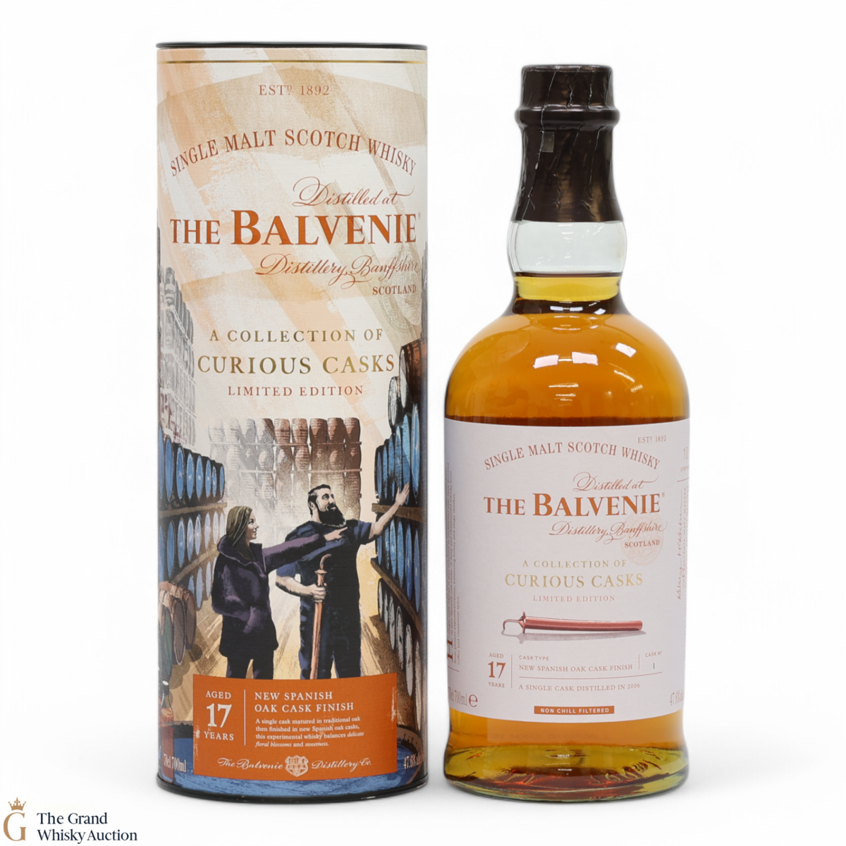 Balvenie - 17 Year Old - New Spanish Oak Cask #1 - A Collection of Curious Casks 
