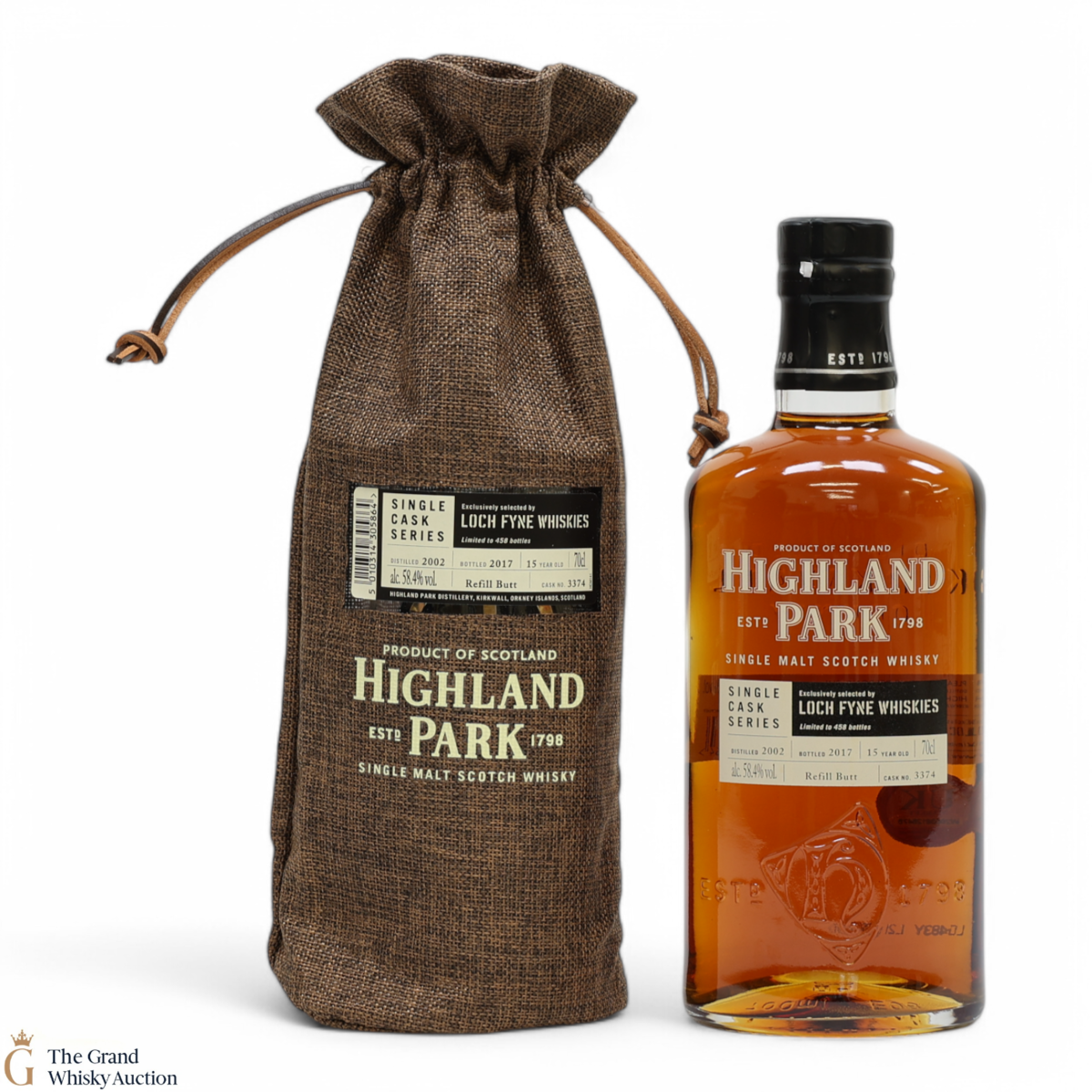 Highland Park - 15 Year Old - Single Cask #3374 - Loch Fyne Whiskies