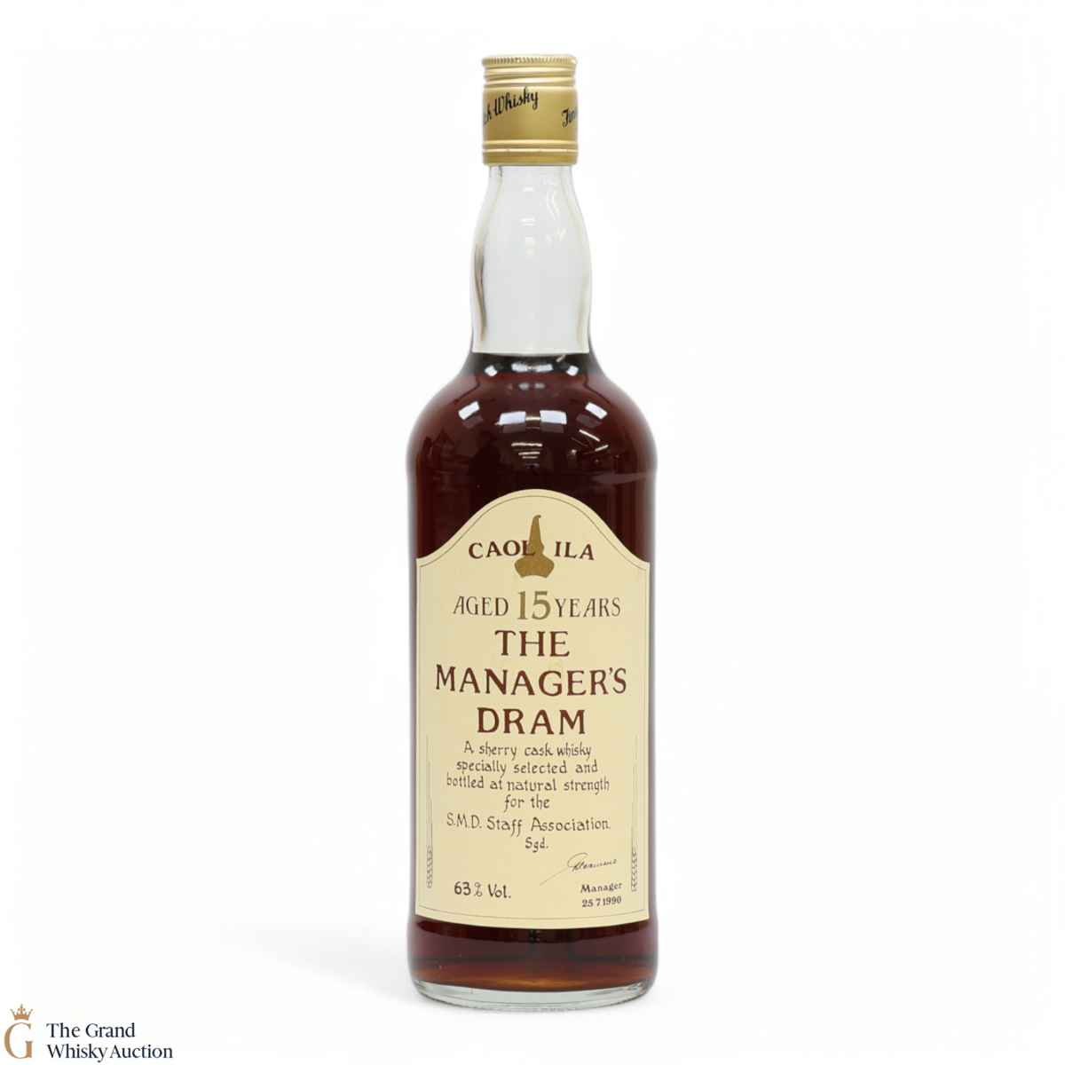 Caol Ila - 15 Year Old - Manager's Dram 1990 (75cl)