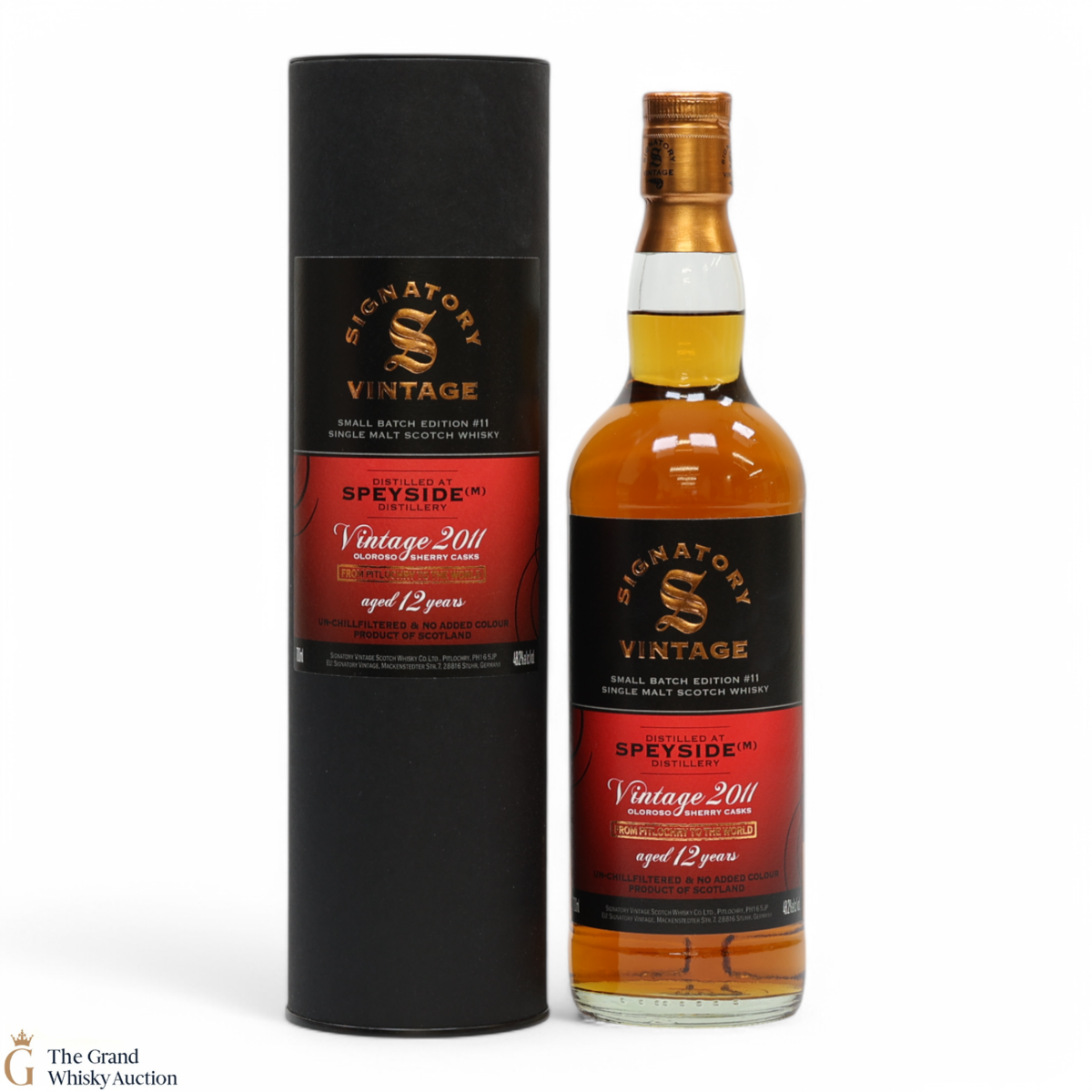 Speyside - 12 Year Old 2011 - Oloroso Sherry - Signatory Vintage Edition #11