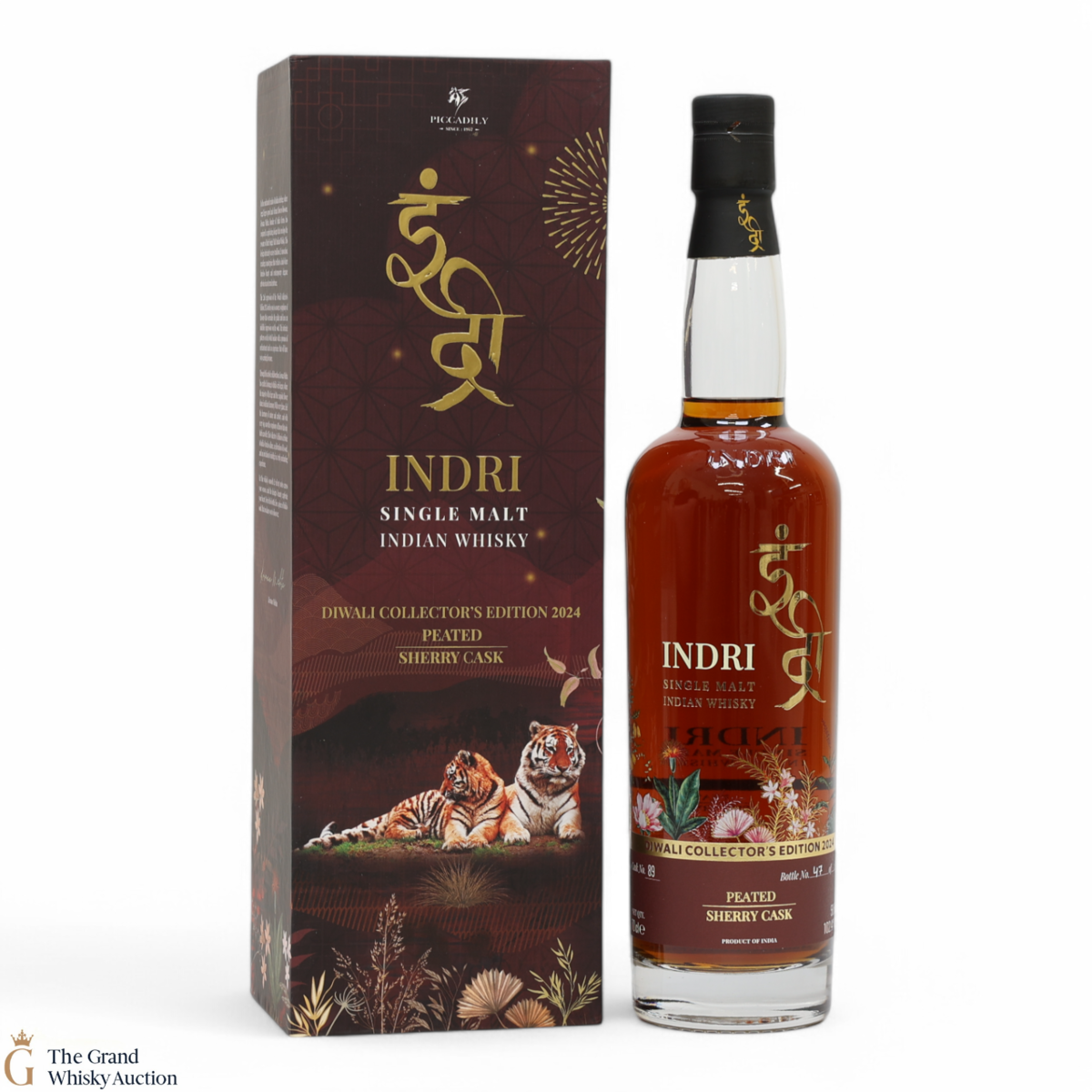 Indri - Peated Sherry Cask #89 - Diwali Collector's Edition 2024 - Indian Whisky