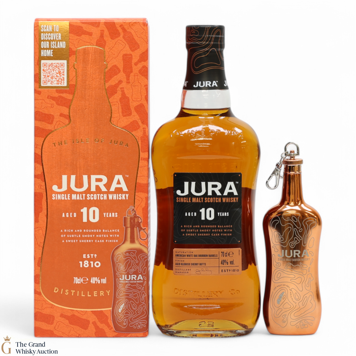 Jura - 10 Year Old & Flask