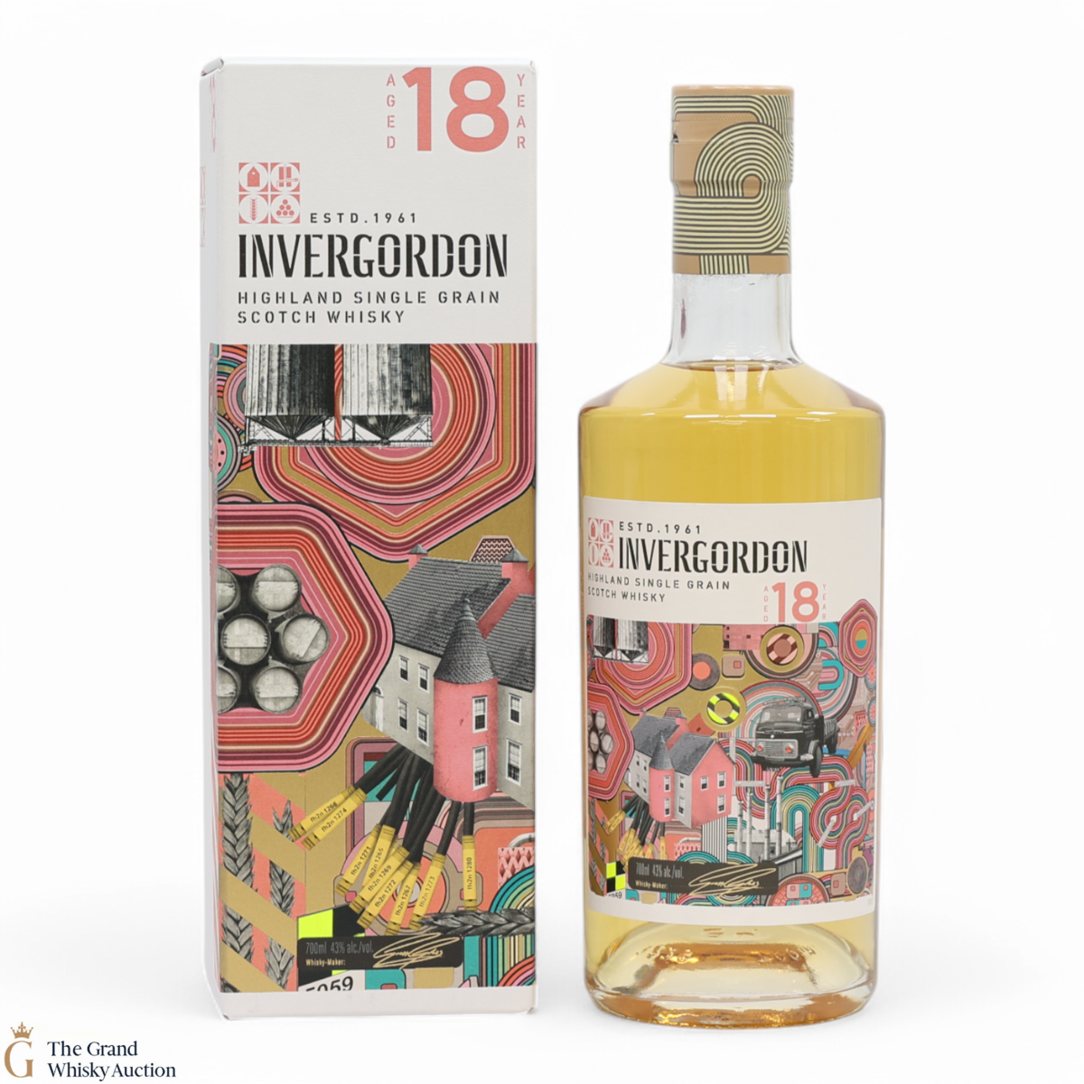 Invergordon - 18 Year Old - Single Grain Whisky