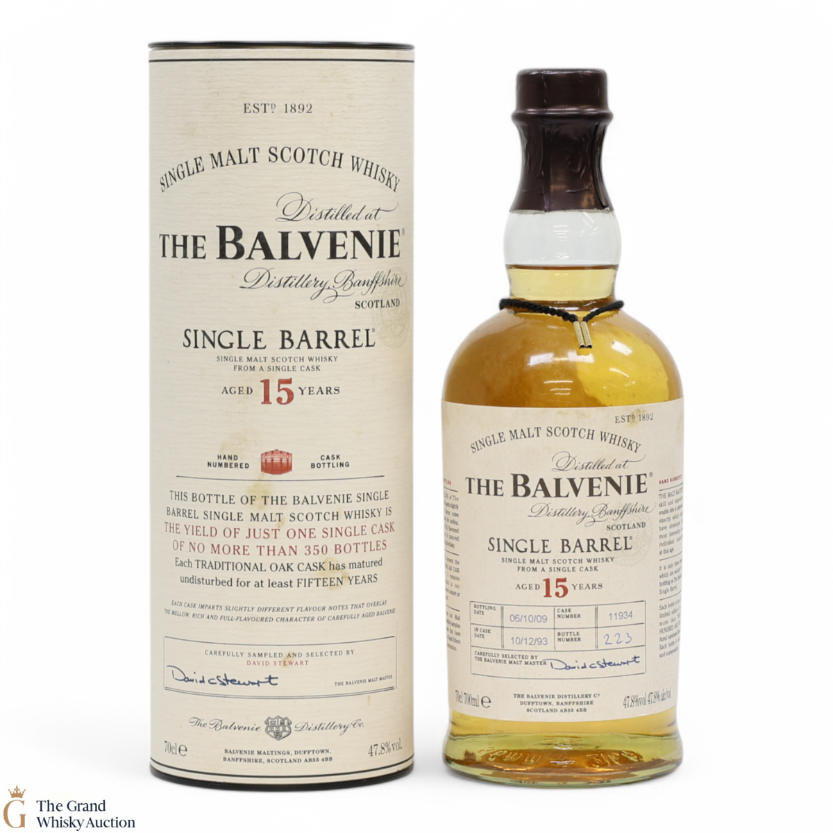 Balvenie - 15 Year Old 1993 - Single Barrel #11934