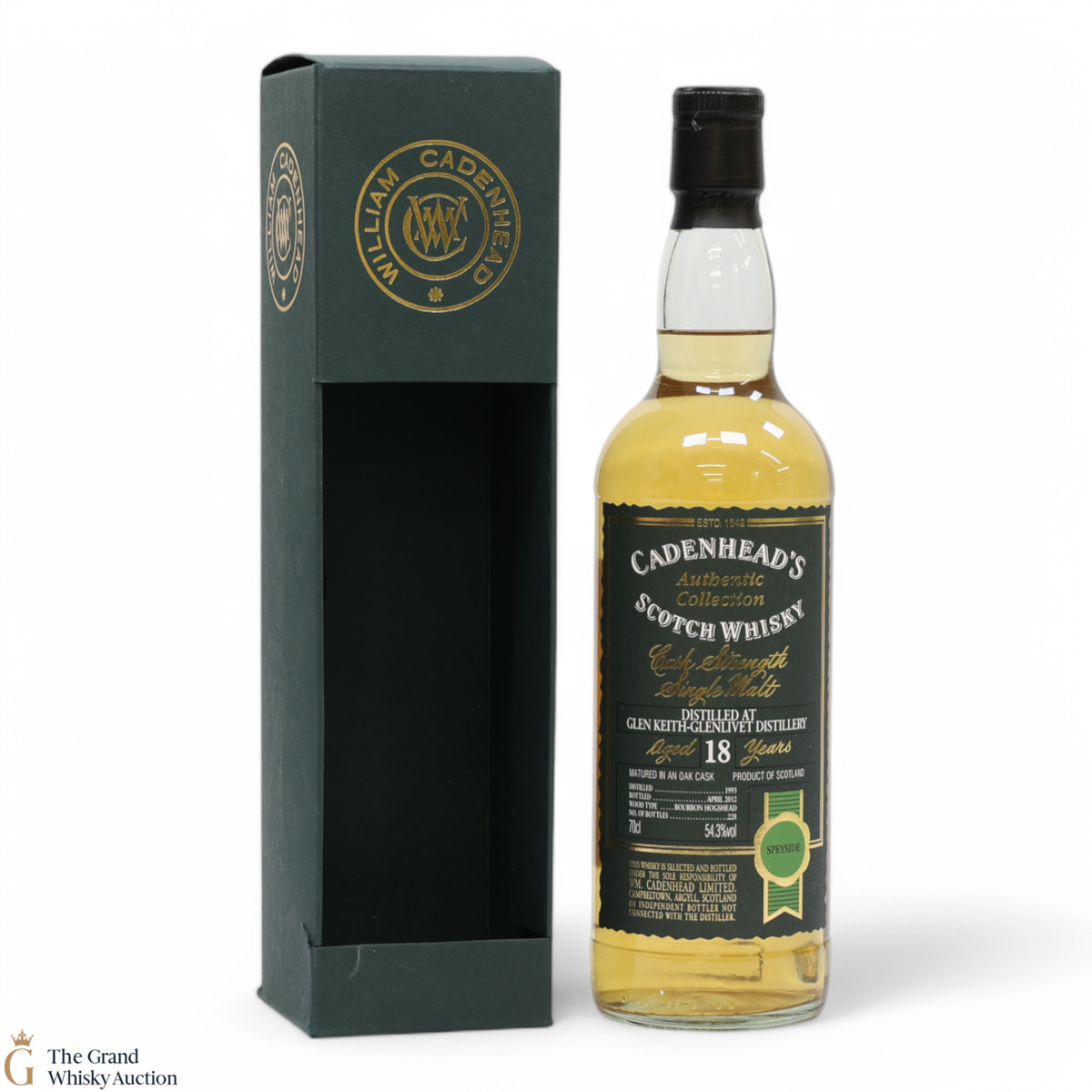 Glen Keith-Glenlivet - 18 Year Old - Cadenhead's