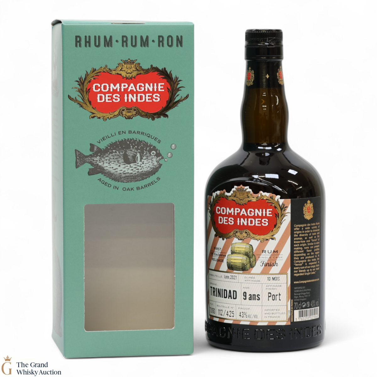Compagnie des Indes - 9 Year Old - Trinidad Port Finish