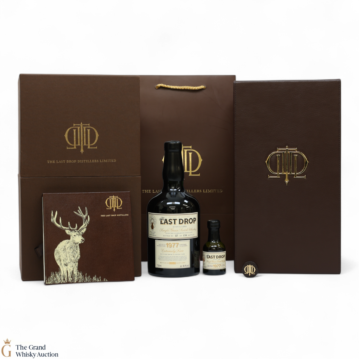 Dumbarton - 42 Year Old 1977 - Single Grain Release No.17 - The Last Drop (1 x 70cl & 1 x 5cl)