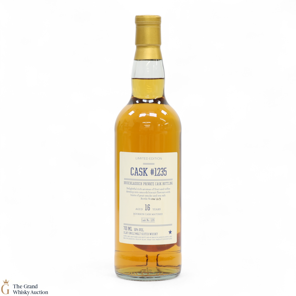 Bruichladdich - 16 Year Old - Bourbon Cask #1235 - Private Cask