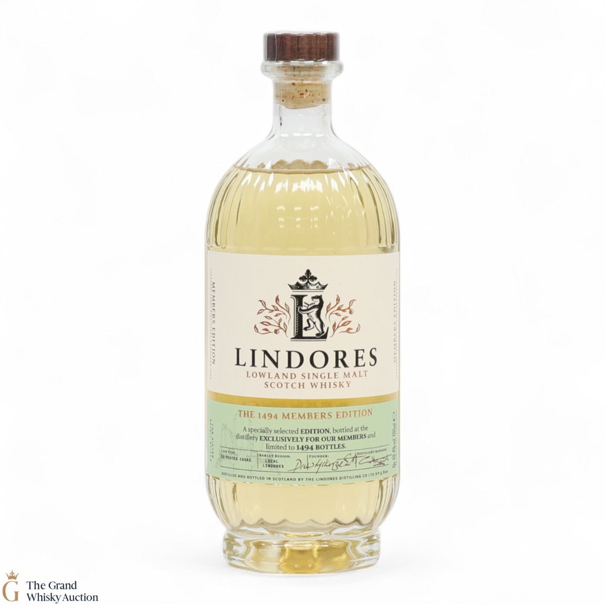 Lindores Abbey - 1494 Members Edition - Ex-Peated Casks
