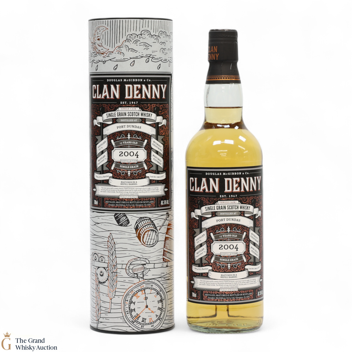 Port Dundas - 17 Year Old 2004 - Single Grain - Clan Denny