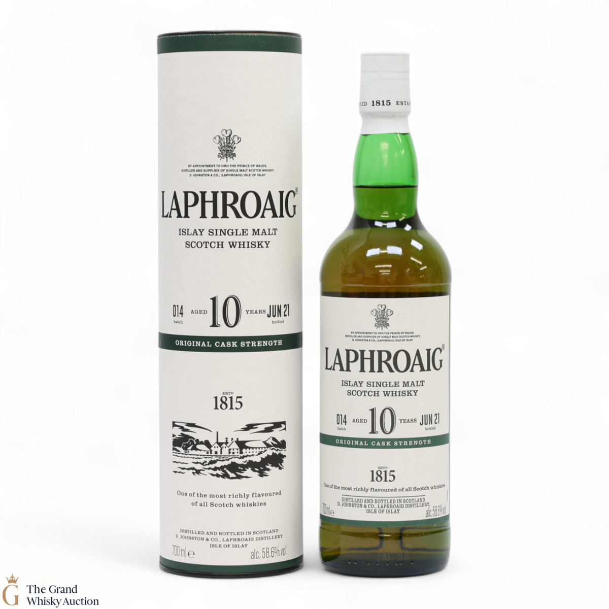 Laphroaig - 10 Year Old - Original Cask Strength Batch #014