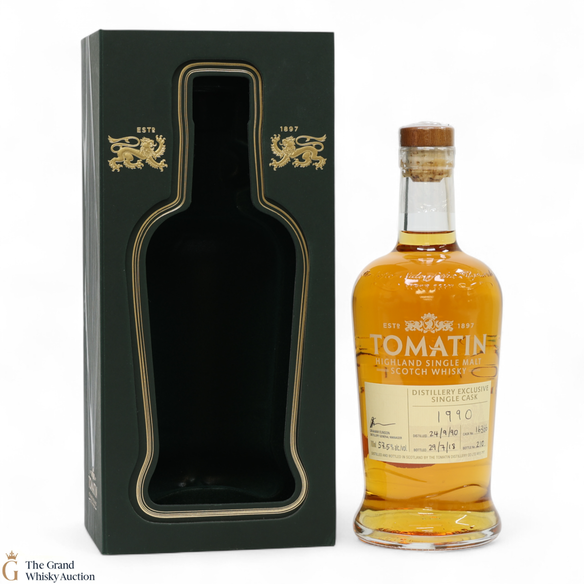 Tomatin - 28 Year Old - 1990 Single Cask #16366 - Distillery Exclusive 