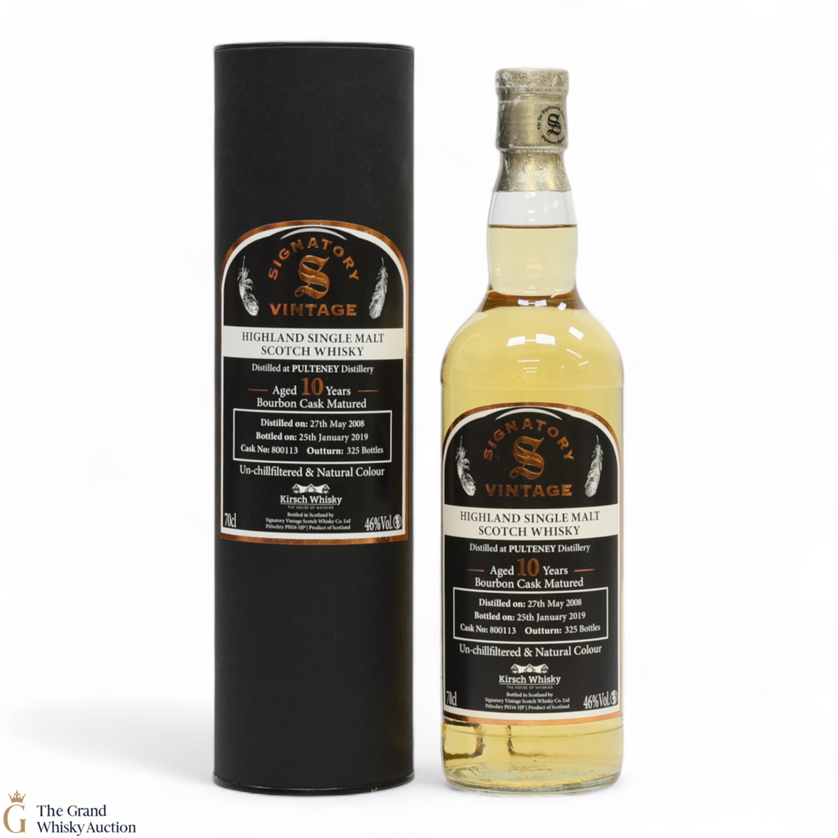 Pulteney - 10 Year Old 2008 - Signatory Vintage #800113