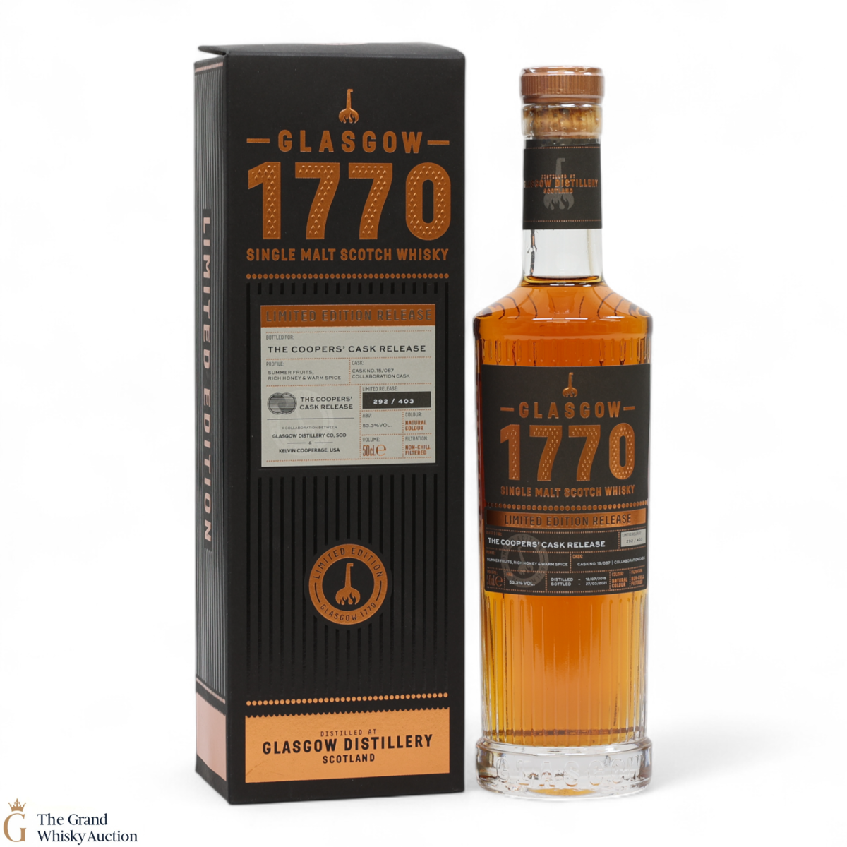 Glasgow - 1770 Coopers' Cask Release - Limited Edition (50cl)