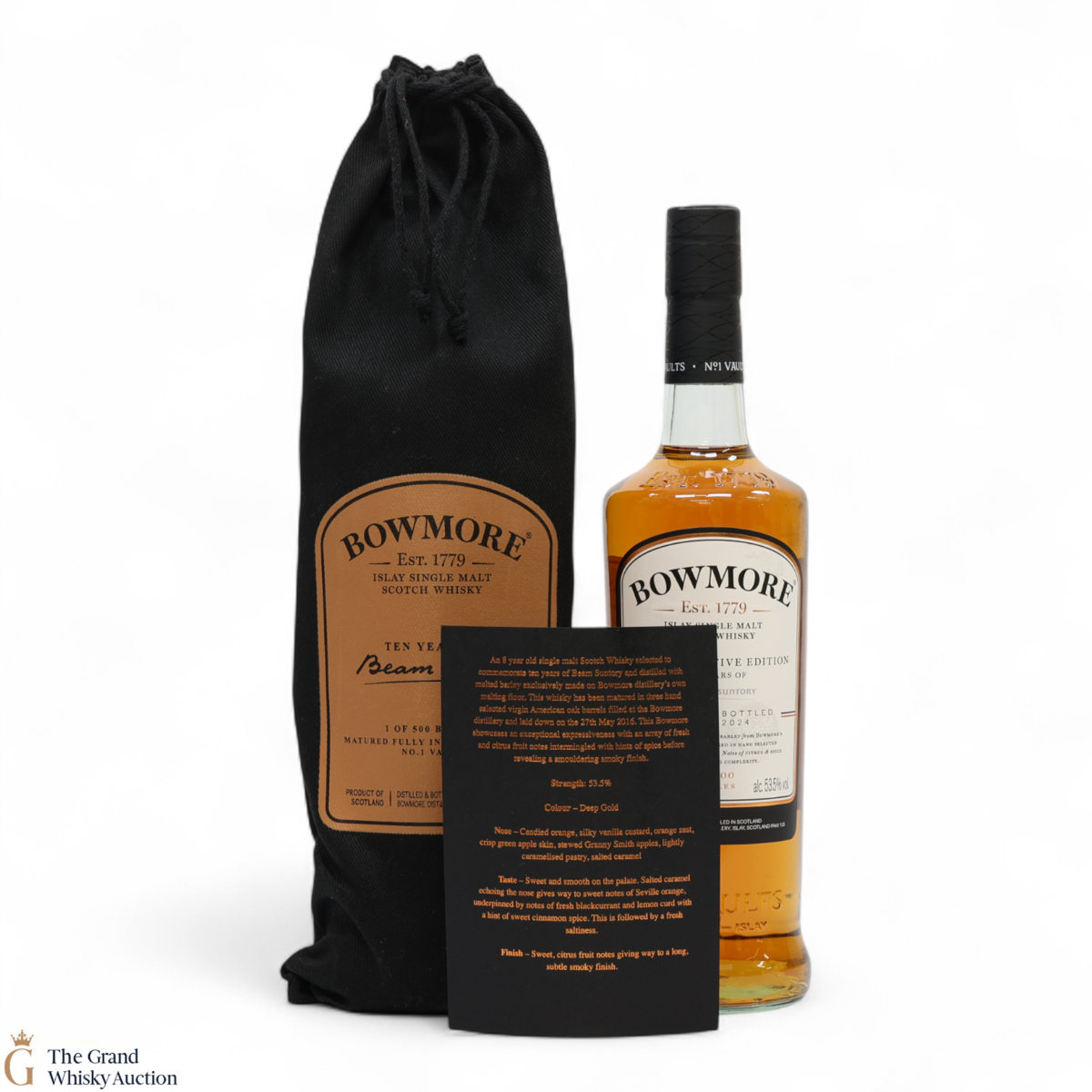 Bowmore - 8 Year Old - Commemorative Edition - Ten Years Of Beam Suntory