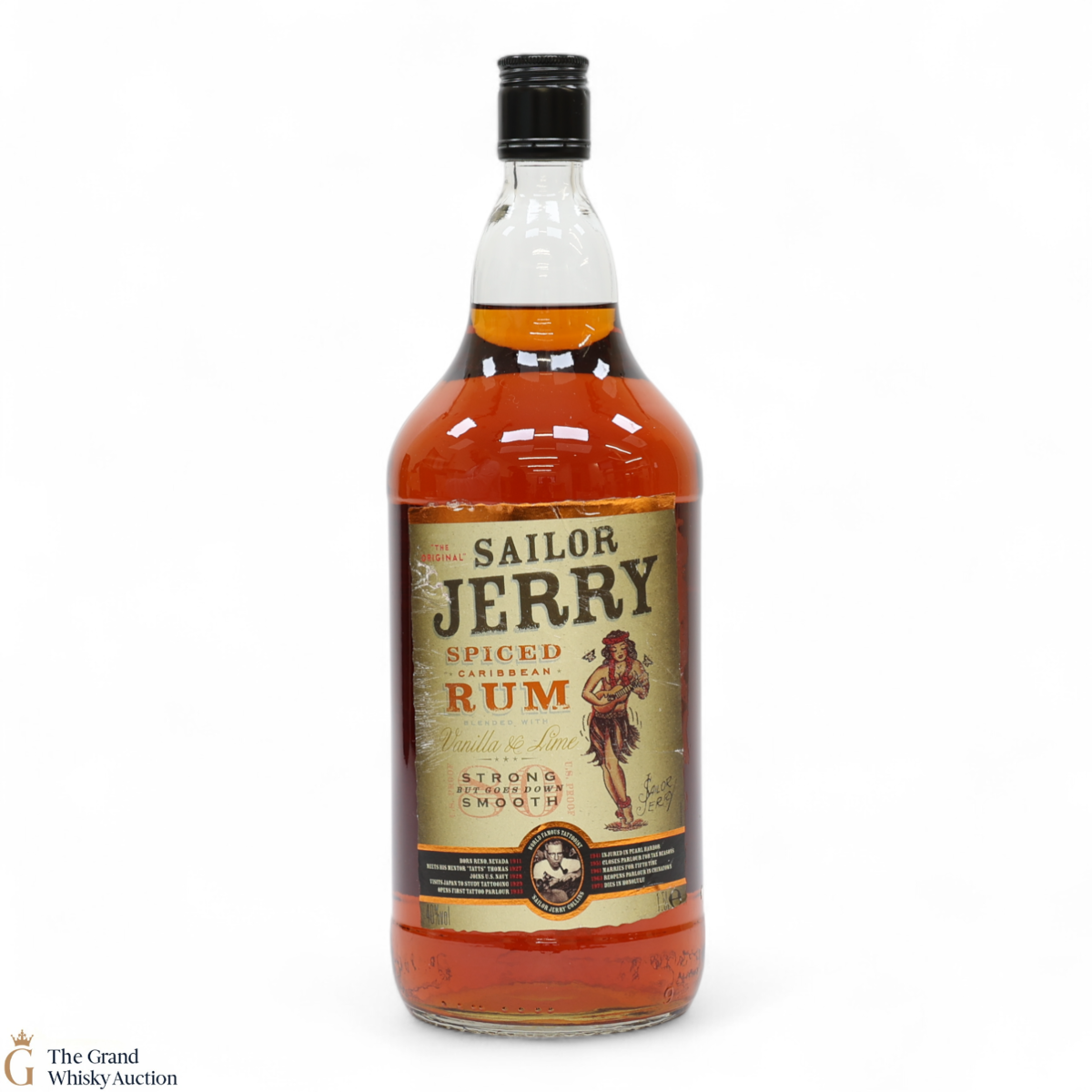 Sailor Jerry - Spiced Caribbean Rum - 80 Proof (1.5L)