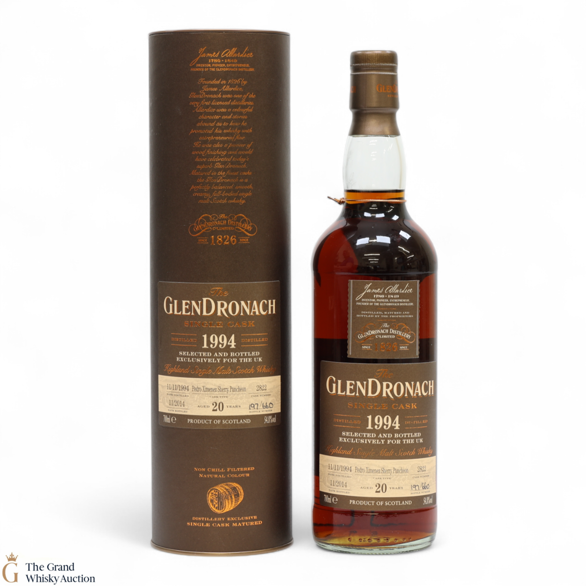 GlenDronach - 20 Year Old - 1994 Single Cask #2822