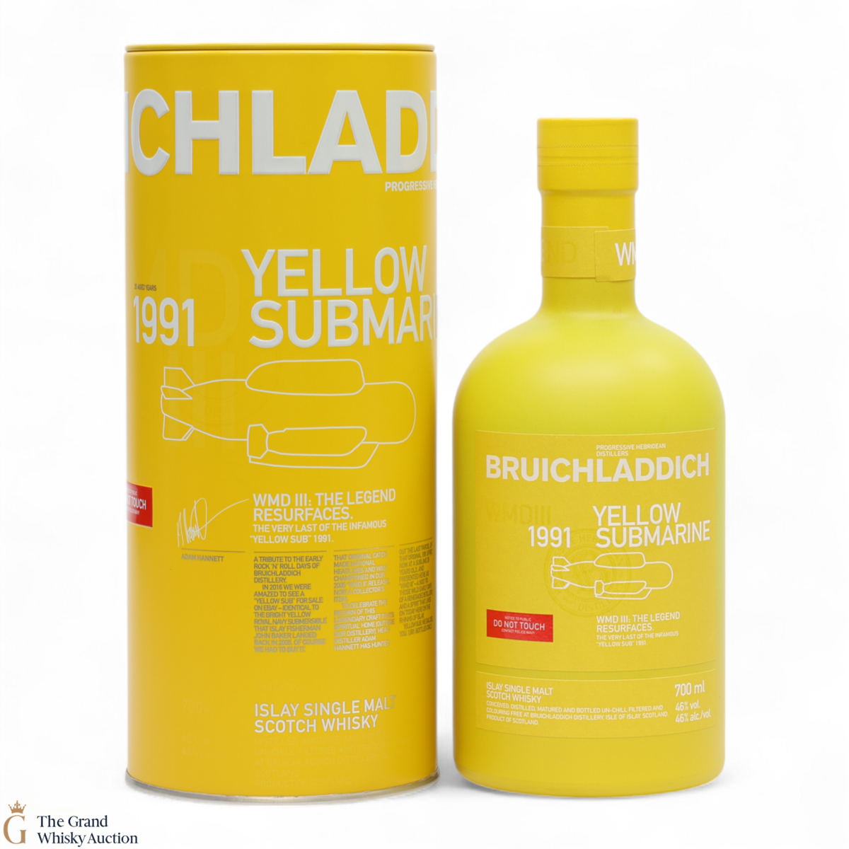 Bruichladdich - 25 Year Old (1991) - Yellow Submarine WMDIII - The Legend Resurfaces