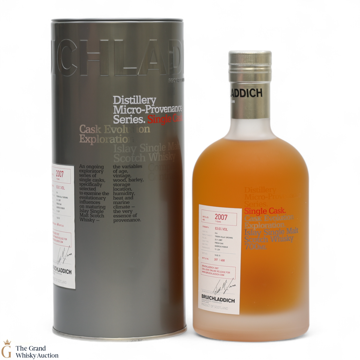 Bruichladdich - 7 Year Old 2007 - Micro Provenance #014