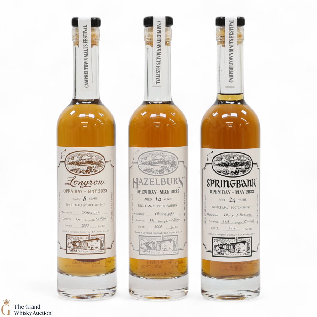 Campbeltown Malts Festival Open Day 2023 (3 x 35cl)